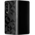 Black Geometric Galaxy Z Fold4 5G Skin